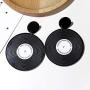 MIAIULIA Rock N Roll 1950s Womens Vinyl Record Earrings