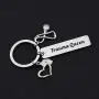 HOLLP Funny Nurse Jewelry Trauma Queen Wound Care Nurse Gift The Best Nurses Keychain RN LPN Gift Medical Jewelry Gift for Doctor Nurse