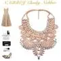 NABROJ Fashion Chunky Necklace Luxury Crystal Bib Collar Necklace Costume Jewelry for Women 8 Colors 1 Pc NABROJ Fashion Chunky Necklace Luxury Crystal Bib Collar Necklace Costume Jewelry for Women 8 Colors 1 Pc