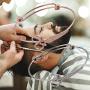 Zuo Bao Steampunk Shears Scissor Bangle Bracelet for Hairdresser