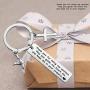 BAUNA Confirmation Sponsor Gifts Catholic Sponsor Gifts Thank You for Being My Sponsor Keychain with Cross Peace Dove Charm