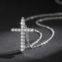 KOEDLN Full Shining Zircon Crystal Cross Pandent Neckalce Christian Religion Protect Luck Necklace for Women Girls Jewelry KOEDLN Full Shining Zircon Crystal Cross Pandent Neckalce Christian Religion Protect Luck Necklace for Women Girls Jewelry