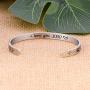 SUNSH I Love You 3000 Cuff Bracelet for Women Teen Girls Boy Valentine Friends Iron Man Gift Card Comic Movie Inspired Gift Avengers Endgame Tony Stark Fan Lover Gift