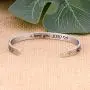 SUNSH I Love You 3000 Cuff Bracelet for Women Teen Girls Boy Valentine Friends Iron Man Gift Card Comic Movie Inspired Gift Avengers Endgame Tony Stark Fan Lover Gift