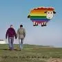 POTIY Rainbow Sheep LGBT Pin LGBT Lesbian Pride Jewelry Gay Pride Jewelry Gift for Men or Women POTIY Rainbow Sheep LGBT Pin LGBT Lesbian Pride Jewelry Gay Pride Jewelry Gift for Men or Women
