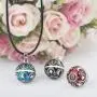 EUDORA Harmony Ball Moon and Star Music Chime Ball Pendant Necklace for Women Baby Girls Nice Jewellry Charming Gift, 45inch EUDORA Harmony Ball Moon and Star Music Chime Ball Pendant Necklace for Women Baby Girls Nice Jewellry Charming Gift, 45inch