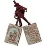 VILLAGE GIFT IMPORTERS Traditional Simple Brown Scapulars | 100% Wool | 3 Styles | Brown Straps White Straps or with Medals | Italian Made | Christian Jewelry VILLAGE GIFT IMPORTERS Traditional Simple Brown Scapulars | 100% Wool | 3 Styles | Brown Straps White Straps or with Medals | Italian Made | Christian Jewelry