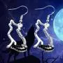 UJIMS Wolf Lover Gift Wolf Drop Dangle Earrings with Cubic Zirconial Charm Birthday Day Jewelry for Girlfriend Wife UJIMS Wolf Lover Gift Wolf Drop Dangle Earrings with Cubic Zirconial Charm Birthday Day Jewelry for Girlfriend Wife