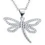 925 Sterling Silver Insect Jewelry Cubic Zirconia Dragonfly Pendant Necklace for Women Ladies Teen Girls Birthday Gifts 925 Sterling Silver Insect Jewelry Cubic Zirconia Dragonfly Pendant Necklace for Women Ladies Teen Girls Birthday Gifts