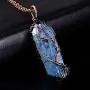 Bivei Tree of Life Copper Wire Wrapped Natural Quartz Necklace Reiki Healing Crystal Point Chakra Pendant Jewelry Gift for Women Bivei Tree of Life Copper Wire Wrapped Natural Quartz Necklace Reiki Healing Crystal Point Chakra Pendant Jewelry Gift for Women