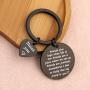 FUSTMW Friends Thank You Gift Friends Keychain I Feel So Lucky That My Friend is You Friendship Jewelry Going Away Gifts