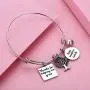 Udobuy Teacher Bangle Bracelet-Teacher Gift, Show Your Teacher Appreciation Thank You Gifts for Teachers Udobuy Teacher Bangle Bracelet-Teacher Gift, Show Your Teacher Appreciation Thank You Gifts for Teachers