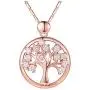 Tree of Life Necklace for Women - Tree of Life Earrings for Women - Silver / Gold / Rose Gold Jewelry Set for Women/ Teenagers - Symbol for Life, Positive Energy, Good Health - Mall of Style