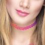 BodyJ4You 24PC Choker Necklace Set Henna Tattoo Stretch Elastic Jewelry Women Girl Gift Pack