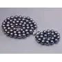 JYX Pearl Necklace Bracelet Set AAA Elegant 8-9mm Round Black Freshwater Cultured Pearl Necklace Bracelet Set for Women JYX Pearl Necklace Bracelet Set AAA Elegant 8-9mm Round Black Freshwater Cultured Pearl Necklace Bracelet Set for Women