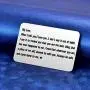 MIXJOY Engraved Wallet Card Inserts, for Men, Husband Gifts, Boyfriend Gifts Wallet Love Note Insert, Love Message MIXJOY Engraved Wallet Card Inserts, for Men, Husband Gifts, Boyfriend Gifts Wallet Love Note Insert, Love Message