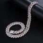 PY Bling 15mm Hip Hop Full Iced Out 18K Gold/White Rose Gold Plated Miami Cuban Link Chain Choker CZ Lab Diamond Necklace/Bracelet 8.5''-24'' for Men and Women PY Bling 15mm Hip Hop Full Iced Out 18K Gold/White Rose Gold Plated Miami Cuban Link Chain Choker CZ Lab Diamond Necklace/Bracelet 8.5''-24'' for Men and Women
