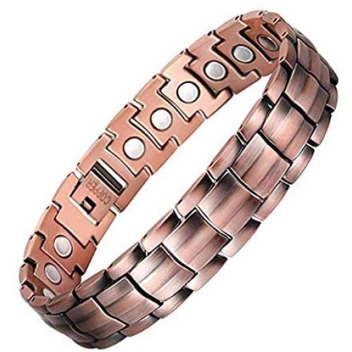 BTOP Details About  Mens Strong Bio Magnetic Healing Therapy Bracelet for Arthritis Pain Relief