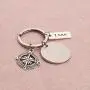Inspirational Keychain You are Braver Stronger Smarter Than You Think Compass Keychain Graduation Gift Family Friend Students Kids Gifts
