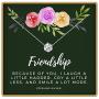 KEDRIAN Friendship Necklace, 925 Sterling Silver, Best Friend Necklaces, Friendship Gifts for Women, Bestfriend Birthday Gift, Friend Gifts, Gifts for Friends, Friend Gifts for Women