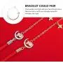 Happyyami Chinese Zodiac Ox Charm Bracelet Ox New Year Chain Bangle Fortune Red Rope Bracelet Wristband New Year Blessing Gift for Men Women Kid Rose Golden Happyyami Chinese Zodiac Ox Charm Bracelet Ox New Year Chain Bangle Fortune Red Rope Bracelet Wristband New Year Blessing Gift for Men Women Kid Rose Golden