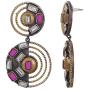 Aheli Afghani Tribal Antique Oxidised Indian Traditional Bollywood Dangle Drop Earrings for Women Girls Jewelry