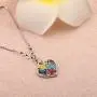 Autism Awareness Keychain Gifts for Autistic Colorful Puzzle Piece Key Ring Set of 2 Autism Awareness Keychain Gifts for Autistic Colorful Puzzle Piece Key Ring Set of 2