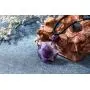 CrystalTears Hexagram Natural Reiki Healing Crystal Stone Gemstone Necklace Star of David Amulet Pendant Necklace Jewelry for Men