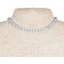 BlueRica Hemp Choker Necklace with Cats Eye Beads (Light Blue) BlueRica Hemp Choker Necklace with Cats Eye Beads (Light Blue)