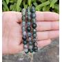 Natural Moss Agate Gemstone Bracelet 7 inch Stretchy Chakra Gems Stones Healing Crystal Energy Quartz Rocks GB8-25