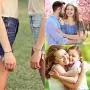 PANTIDE 4 Pairs Pinky Promise Distance Matching Bracelets Set - Adjustable Bracelets of Compass Heart-Shaped Infinity Evil Eye Patterns, Birthday Xmas for&