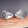 Gungneer Silvertone Mens Stainless Steel Egypt Eye of Horus Ring Symbol of Protection Talisman Amulet Jewelry Gungneer Silvertone Mens Stainless Steel Egypt Eye of Horus Ring Symbol of Protection Talisman Amulet Jewelry
