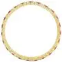 Ratnavali Jewels CZ Zirconia Gold Tone Red Green White Round Diamond Elegant Bollywood Indian Bangles Jewelry Women Wedding Bride
