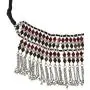 Crunchy Fashion Bollywood Traditional Indian/Bohemian Style Afgani Oxidized Silver Boho Gypsy Tribal Handmade Jewelry Necklace for Women/Girls