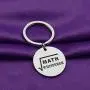 PENQI Mathematical Formula Keychain Gift Math Lovers Jewelry Math Whisperer Keychain Math Jewelry Math Lovers Jewelry Math Teacher Appreciation Gift