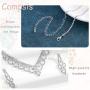Campsis Wedding Bridal Necklace Set Crystal Rhineaton Necklace Earring Jewelry for Women and Girls
