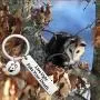Zuo Bao Possum Lover Gift Opossum Lover Keychain Live Ugly Fake Your Death Jewelry Funny Animal Keyring for Family Friend Zuo Bao Possum Lover Gift Opossum Lover Keychain Live Ugly Fake Your Death Jewelry Funny Animal Keyring for Family Friend