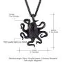 U7 Men Punk Jewelry Stainless Gold Plated Cool Ocean Animal Octopus Pendant & Chain U7 Men Punk Jewelry Stainless Gold Plated Cool Ocean Animal Octopus Pendant & Chain