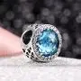 PANDORA Silver Bead 791725NBS woman zircons PANDORA Silver Bead 791725NBS woman zircons
