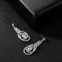 SWEETV Teardrop Bridal Earrings for Wedding, Brides, Bridesmaids, Pear Shaped Dangle Earrings for Women Prom, Rose Gold/Silver SWEETV Teardrop Bridal Earrings for Wedding, Brides, Bridesmaids, Pear Shaped Dangle Earrings for Women Prom, Rose Gold/Silver