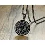XUANPAI Goetia Seventh Pentacle of Mars Solomon Kabbalah Amulet Pendant Powerful Talisman Necklace for Men Women,Silver XUANPAI Goetia Seventh Pentacle of Mars Solomon Kabbalah Amulet Pendant Powerful Talisman Necklace for Men Women,Silver