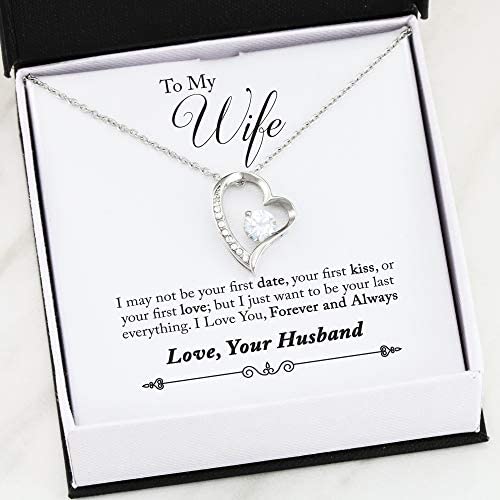 Faith Davis Forever Love Necklace - Gift for Wife from Husband - Anniversary, Birthday, Valentines Day, or Just Because!