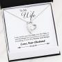 Faith Davis Forever Love Necklace - Gift for Wife from Husband - Anniversary, Birthday, Valentines Day, or Just Because!