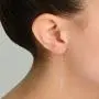 Kooljewelry 14k Gold Bar Drop Earrings (yellow gold or white gold or rose gold)