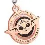 MYPRINTON Baby Yoda Hard Enamel Pendent Necklace 1.38'' The Child Character Inspired Gift Idea Matte Copper MYPRINTON Baby Yoda Hard Enamel Pendent Necklace 1.38'' The Child Character Inspired Gift Idea Matte Copper