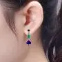 Among Us and Naruto Akatsuki Hunter X Hunter Anime Earrings Sterling Silver Cute Hisoka Dangle Hypoallergenic Cz Huggie Women Mens Earring Hooks Piercing Post Pin