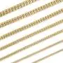 BEBERLINI Cuban Link Chain 14K Gold Plated Curb Necklace 30'' Bracelet 9.5'' Stainless Steel Fashion Jewelry for Men 6 mm - 18 mm BEBERLINI Cuban Link Chain 14K Gold Plated Curb Necklace 30'' Bracelet 9.5'' Stainless Steel Fashion Jewelry for Men 6 mm - 18 mm