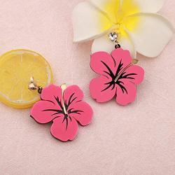 AKTAP Ohana Bracelet Ohana Forever for Always Ohana Jewelry with Hibiscus Flower Charm