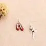 Sweet Home Bracelet Movies Inspired Bracelet There is No Place Like Home Red Enamel Shoes Charm