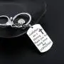 SEIRAA Godfathers are A Blessing Keychain Baptism Gift Christening Jewelry Gift for Godfather Religious Jewelry SEIRAA Godfathers are A Blessing Keychain Baptism Gift Christening Jewelry Gift for Godfather Religious Jewelry